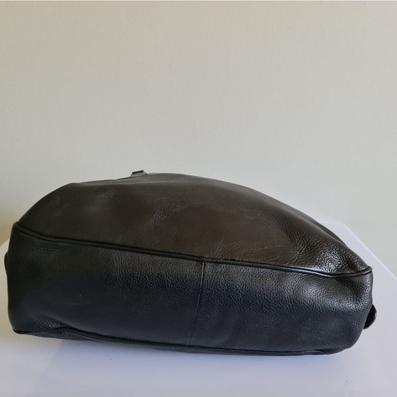 Prada Leather Satchel/Shoulder Bag Black EUC - Picture 6 of 14